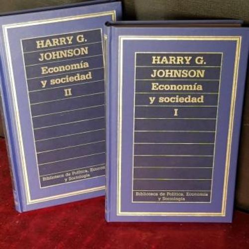 Portada del libro de Economía y sociedad I Y II.