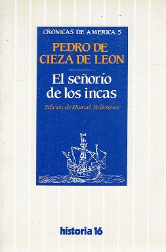 Portada del libro de El señorío de los Incas