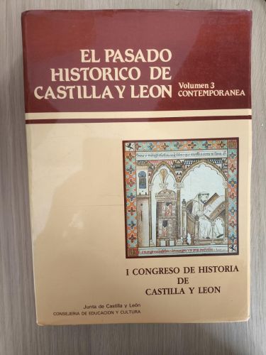 Portada del libro de El Pasado Histórico de Castilla y León