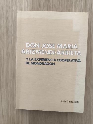Portada del libro de LA EXPERIENCIA COOPERATIVA DE MONDRAGÓN