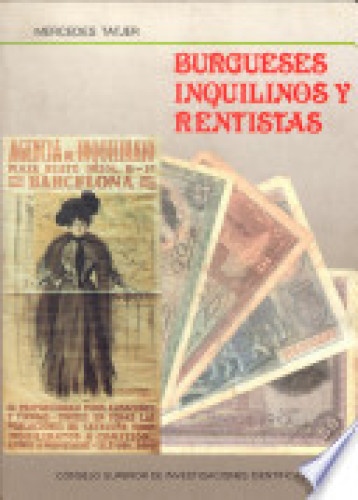 Portada del libro de Burgueses, inquilinos y rentistas