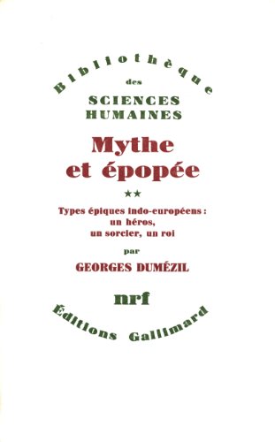 Portada del libro de Mythe Et Epopee, 2