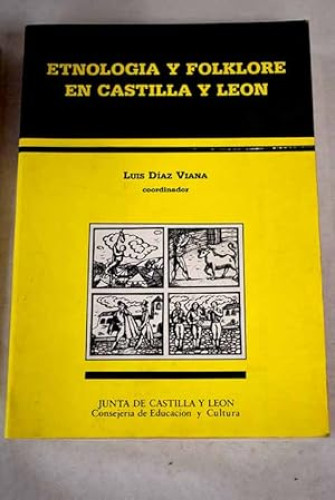 Portada del libro de Etnología y folklore en Castilla y León