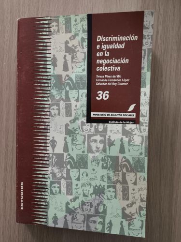 Portada del libro de Discriminación e igualdad en la negociación colectiva