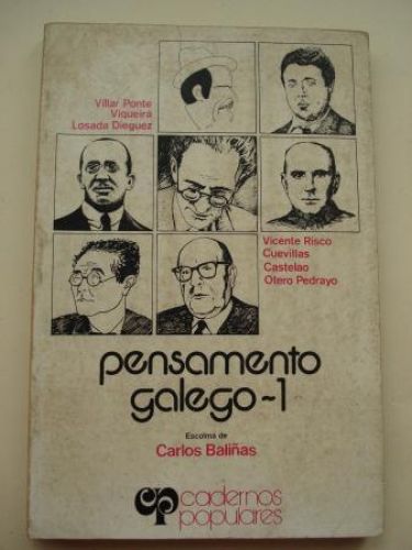 Portada del libro de Pensamento Galego I
