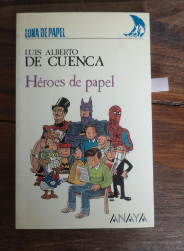 Portada del libro de Heroes de papel
