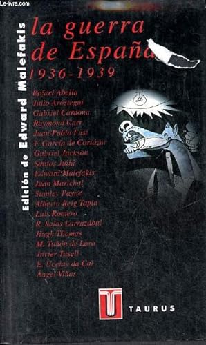 Portada del libro de La guerra de España, 1936-1939
