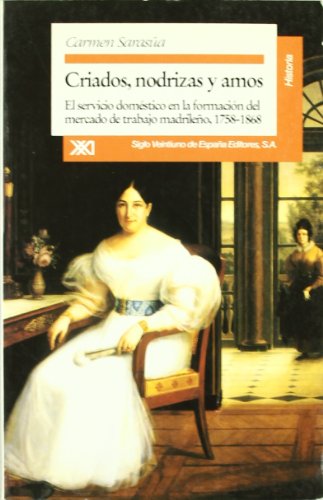 Portada del libro de Criados, nodrizas y amos