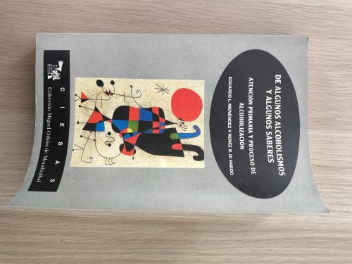 Portada del libro de De Algunos Alcoholismos Y Algunos Saberes