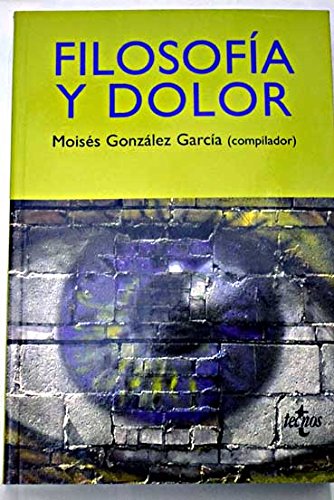 Portada del libro de Filosofia Y Dolor/ Philosophy And Pain