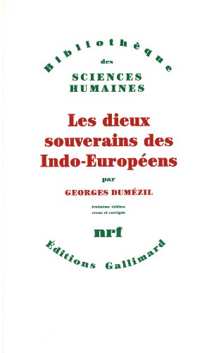 Portada del libro de Les dieux souverains des Indo-Européens