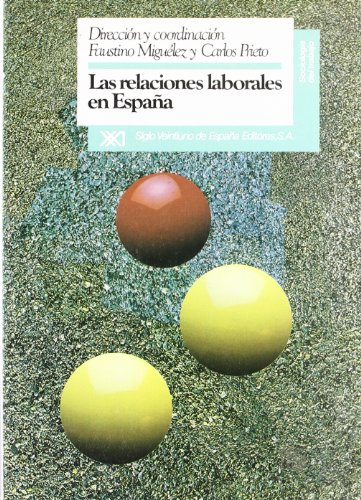 Portada del libro de Las relaciones laborales en España