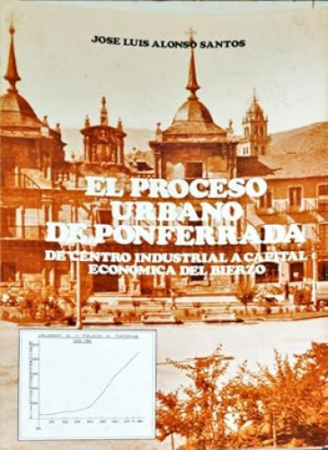 Portada del libro de El Proceso urbano de Ponferrada