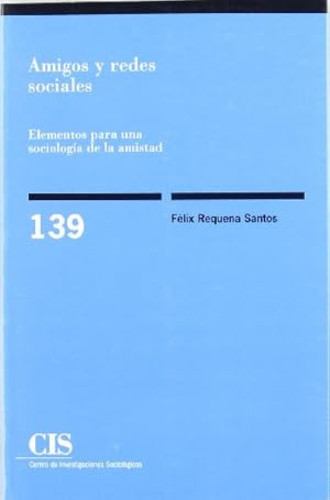 Portada del libro de Amigos y redes sociales