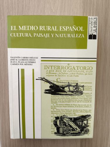 Portada del libro de El medio rural Español