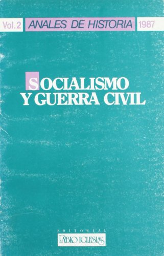 Portada del libro de Socialismo y guerra civil