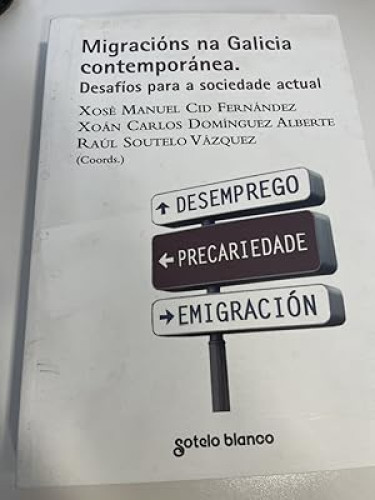 Portada del libro de Migracións na Galicia contemporánea
