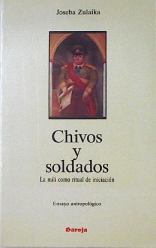 Portada del libro de Chivos y soldados