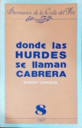 Portada del libro de Donde las Hurdes se llaman Cabrera