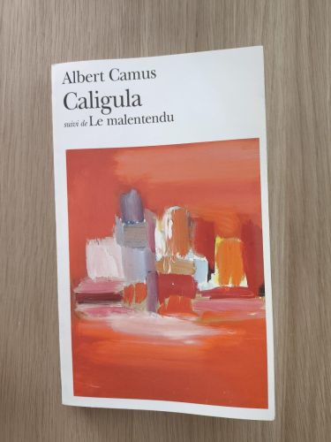 Portada del libro de CALIGULA LE MALENTENDU