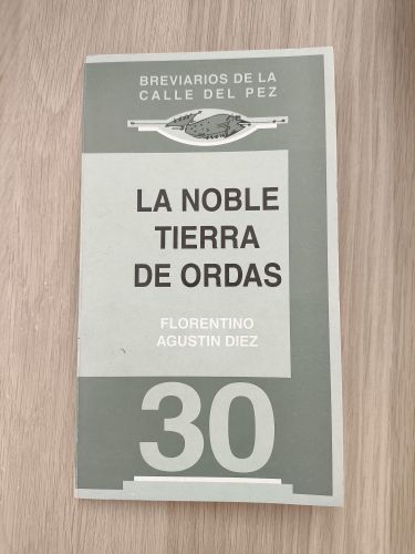 Portada del libro de La noble tierra de Ordás