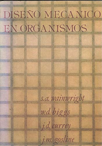 Portada del libro de Diseño mecánico en organismos