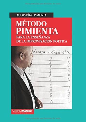 Portada del libro de Método Pimienta para la Enseñanza de la Improvisación Poética