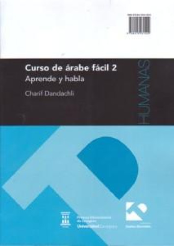 Portada del libro de Curso de árabe fácil 2 Aprende y habla