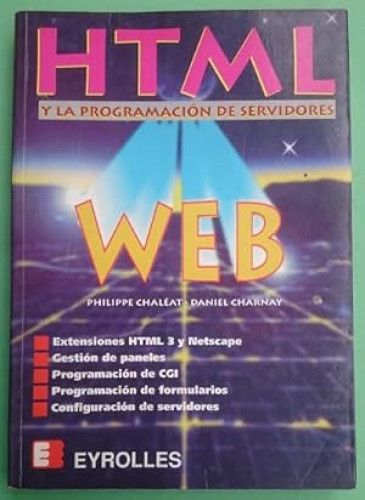 Portada del libro de HTML y la programación de servidores WEB