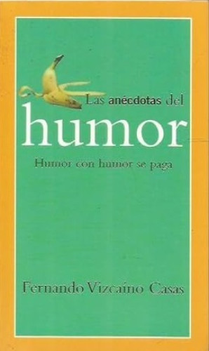 Portada del libro de Las anécdotas del humor