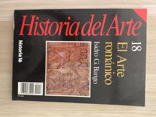 Portada del libro de Historia del Arte,18, El arte románico