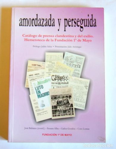 Portada del libro de Amordazada y perseguida