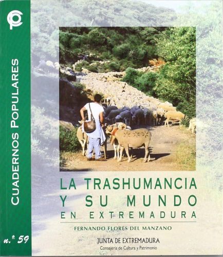 Portada del libro de La trashumancia y su mundo en extremadura