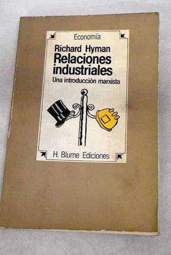 Portada del libro de Relaciones industriales