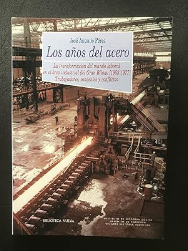 Portada del libro de Los años del acero