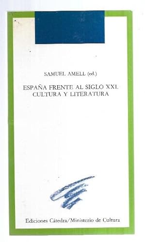 Portada del libro de España frente al siglo XXI