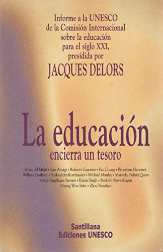 Portada del libro de La educación encierra un tesoro