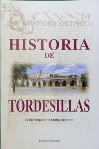 Portada del libro de Historia de Tordesillas