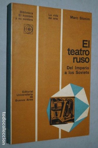 Portada del libro de El teatro ruso: del imperio a los soviets