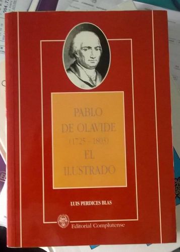 Portada del libro de Pablo Olavide (1725-1803), el Ilustrado