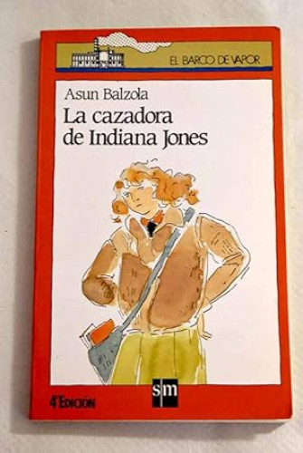 Portada del libro de La cazadora de Indiana Jones
