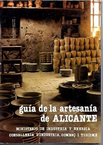 Portada del libro de Artesanía de Alicante