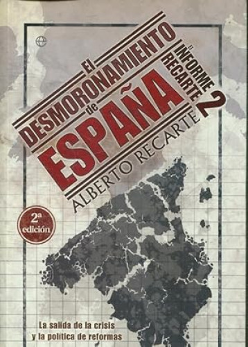 Portada del libro de El desmoronamiento de España