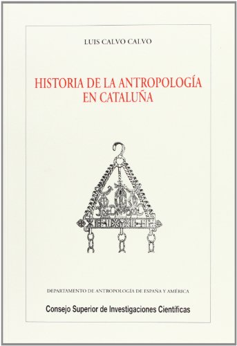 Portada del libro de Historia de la antropología en Cataluña