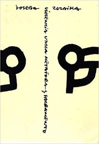 Portada del libro de VIOLENCIA VASCA Metáfora y Sacramento.