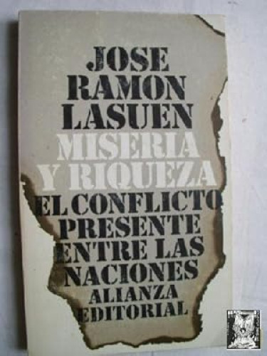 Portada del libro de Miseria y riqueza
