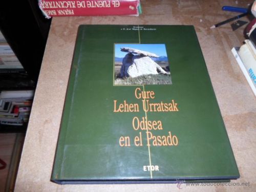 Portada del libro de Gure lehhen urratsak 1990 - Odisea en el pasado
