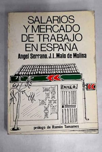 Portada del libro de Salarios y mercado de trabajo en España