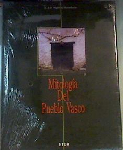Portada del libro de Mitología del pueblo vasco