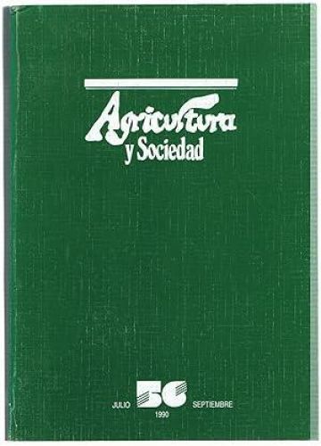 Portada del libro de Agricultura y sociedad